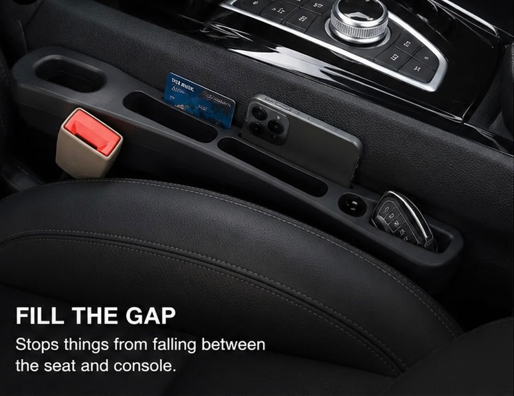 🚗 DropGuard™ Car Seat Gap Organizer